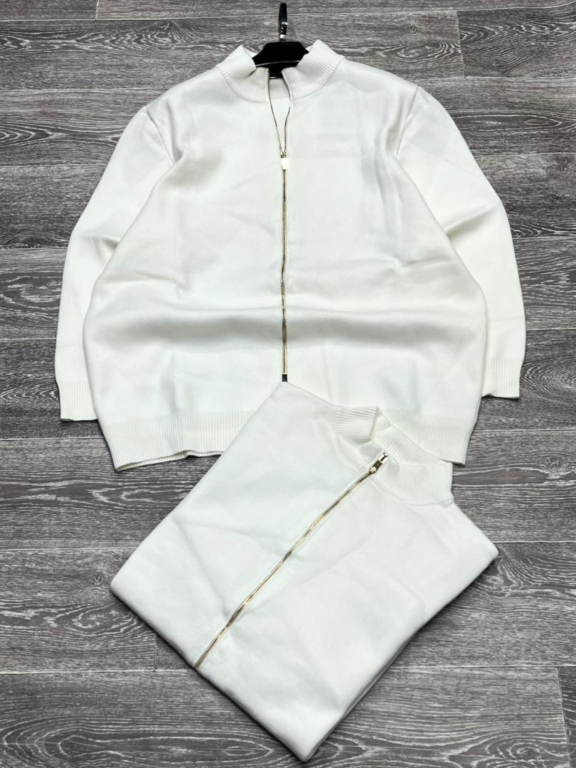 Pull sans capuche avec fermeture 